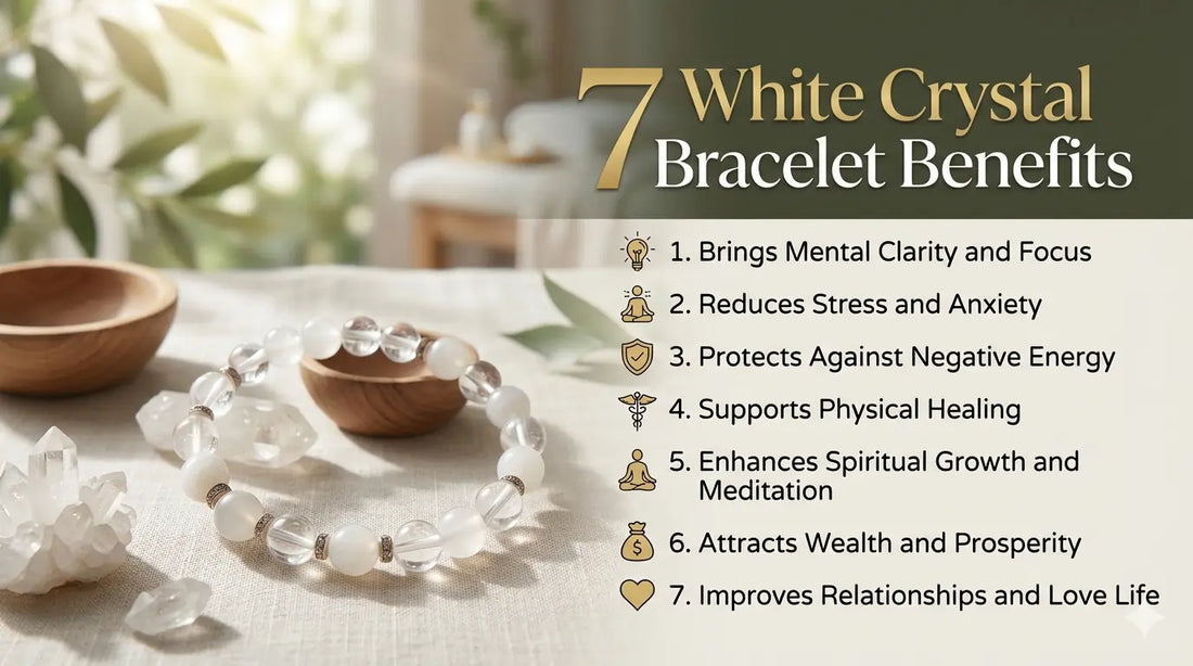 7 White Crystal Bracelet Benefits - Know Rules & Tips to Wear