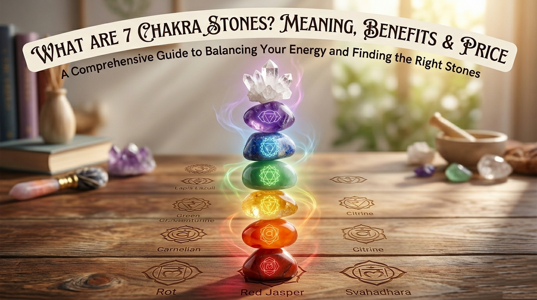 What Are 7 Chakra Stones? Meaning, Benefits & Price Guide in India