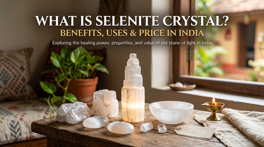 What is Selenite Crystal? - Benefits, Uses & Price in India