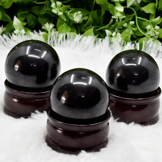 1Kg Black Tourmaline Sphere