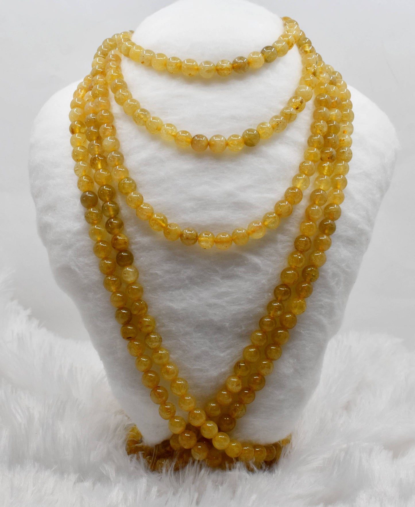 Golden Rutile Gemstone Beads