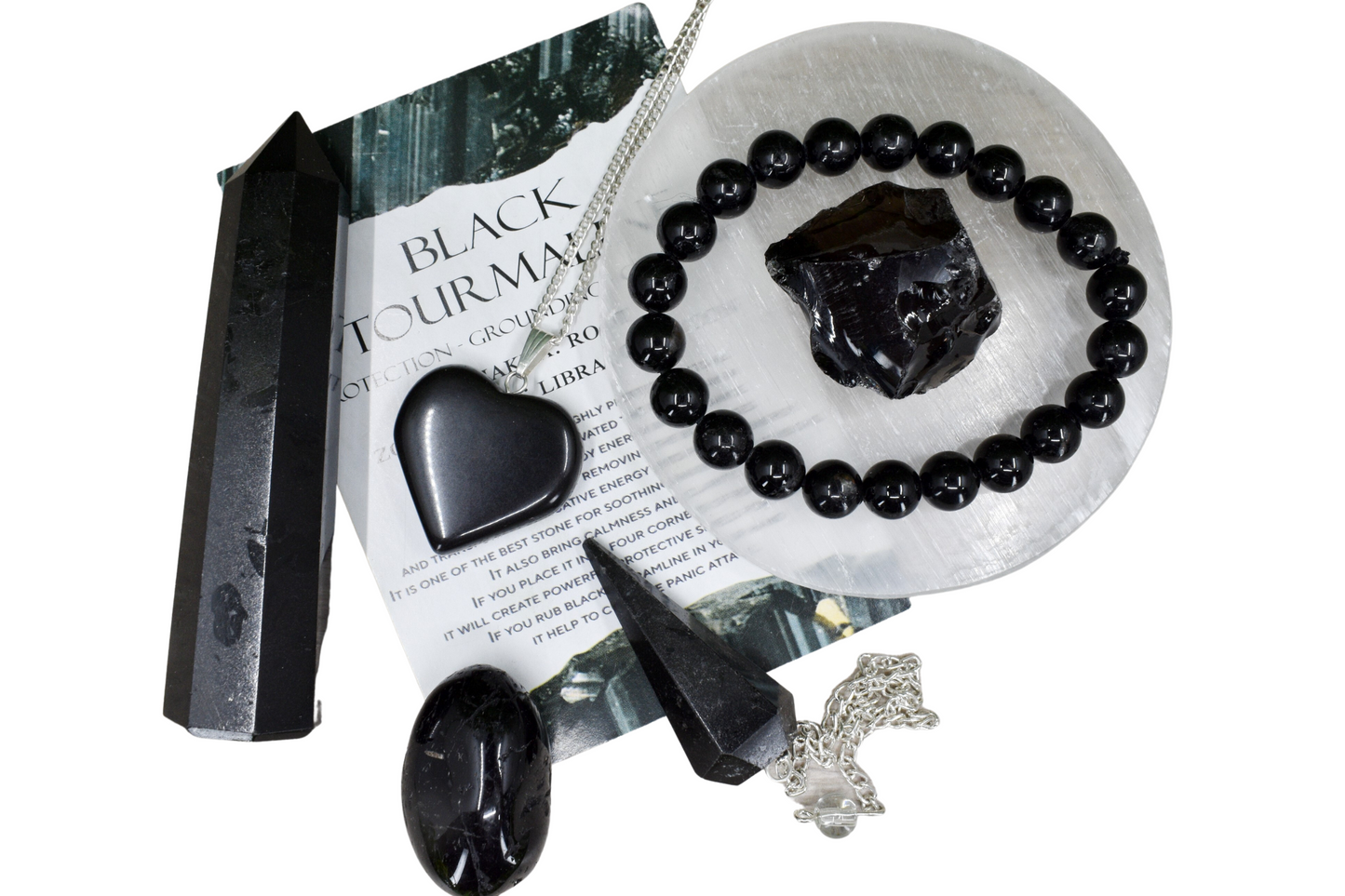 Black Tourmaline Crystal Gift Sets