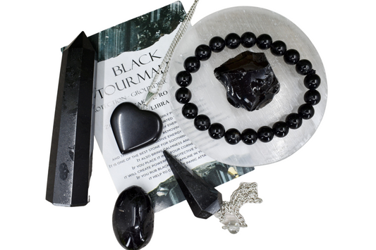 Black Tourmaline Crystal Gift Sets