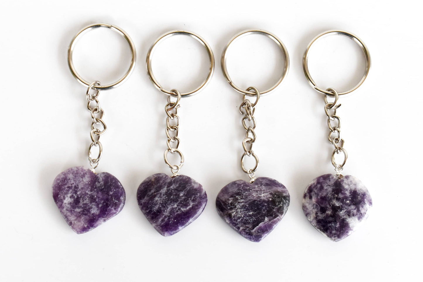 Lepidolite Key Chain