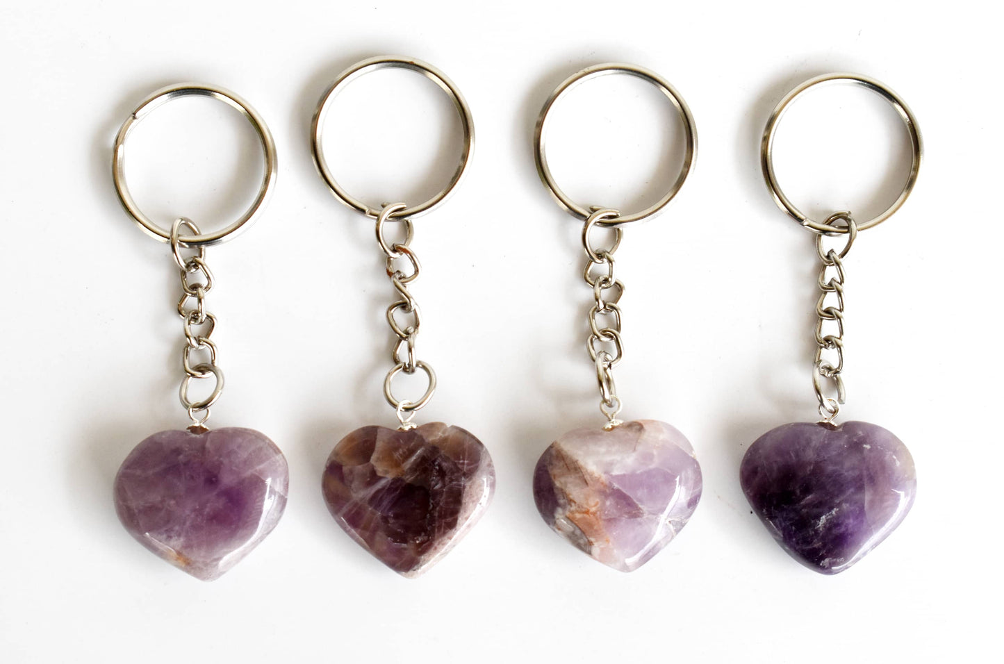 Amethyst Key Chain