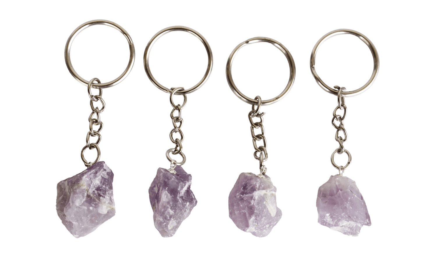Amethyst Key Chain