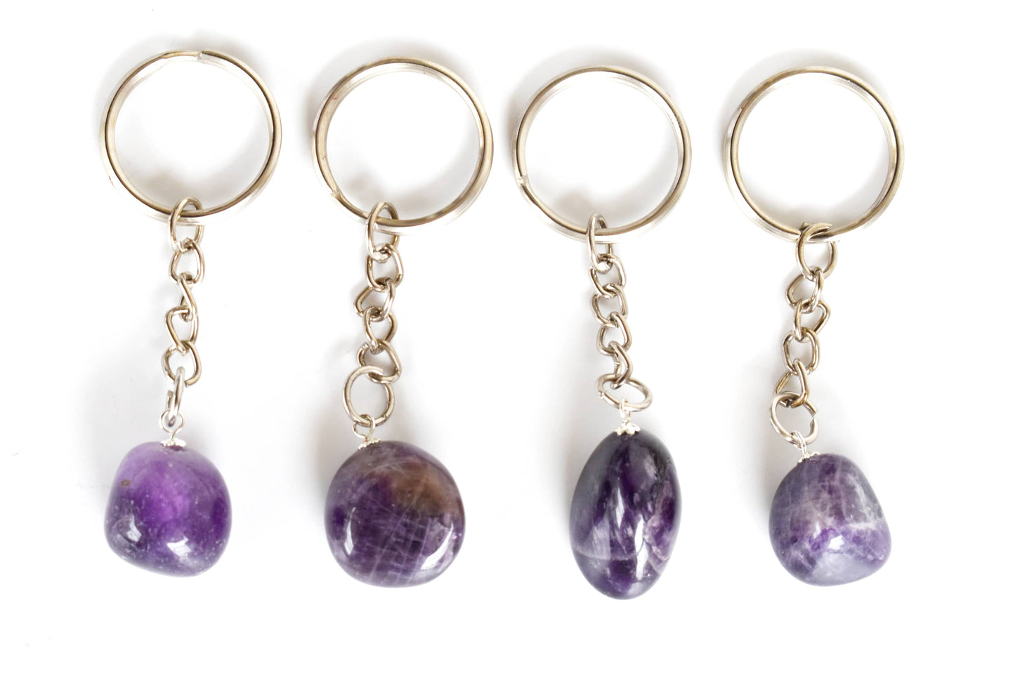 Amethyst Key Chain