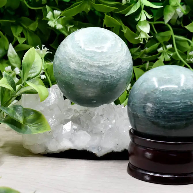 1Pc Sphere Green Aventurine Crystal Ball, Healing Sphere | Aventurine Healing Crystals | Crystal Gift