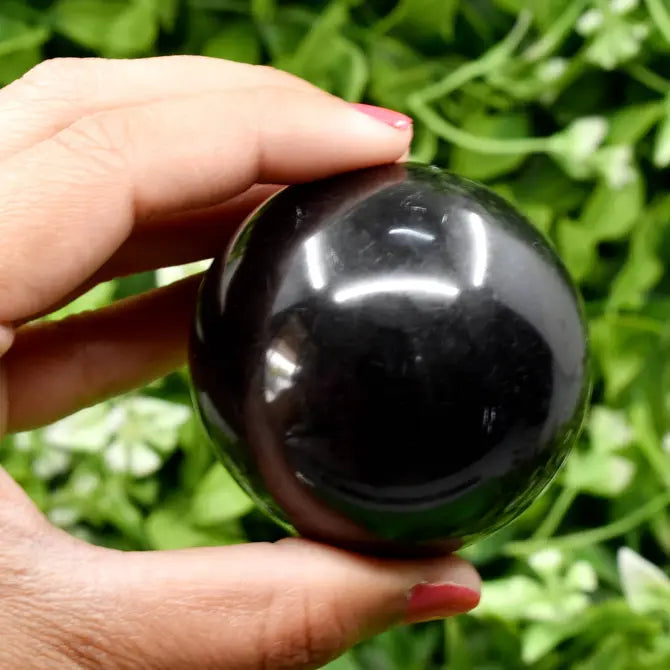 1Kg Black Tourmaline Sphere