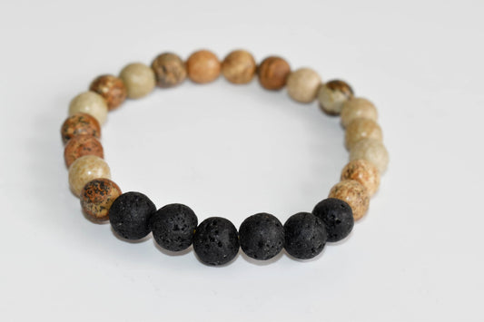 Picture Jasper Diffuser Bracelet