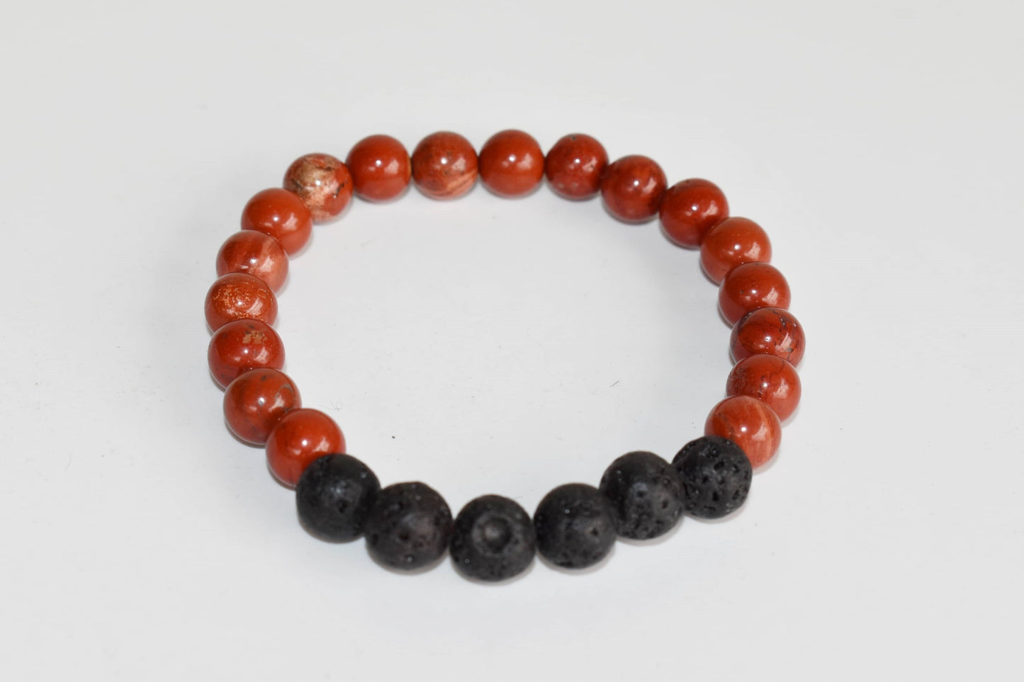 Red Jasper Diffuser Bracelet