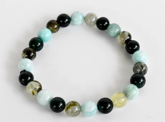 HEART Chakra Gemstone Bracelet