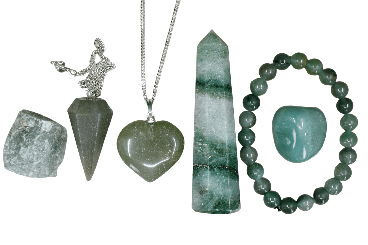 Green Aventurine Quartz Crystal Gift Sets