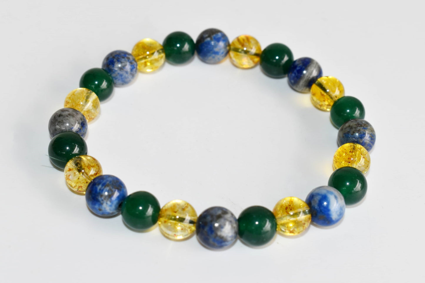 HAPPINESS Crystal Bracelet, Healing  Gemstone Bracelet
