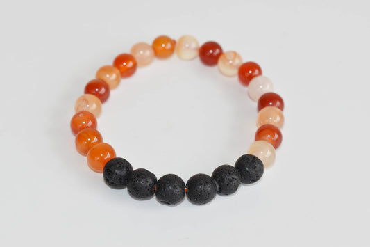 Carnelian Diffuser Bracelet