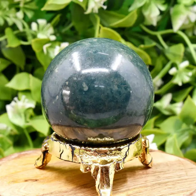 1Pc Sphere Bloodstone Crystal Ball | Healing Sphere | Orb Crystal Stone | Crystal Healing Divination ball Gift.