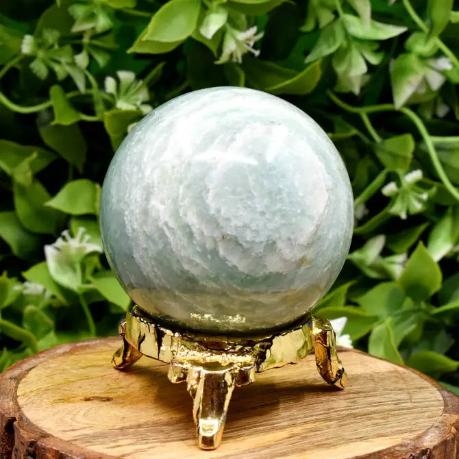 1Pc Sphere Green Aventurine Crystal Ball, Healing Sphere | Aventurine Healing Crystals | Crystal Gift