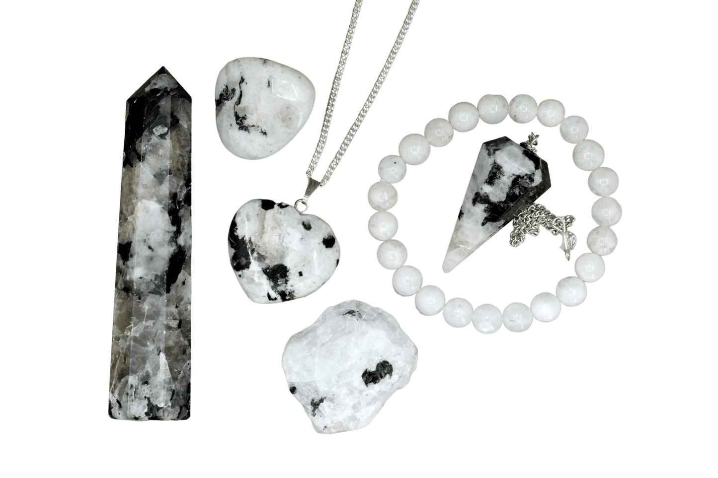 Rainbow Moonstone Crystal Gift Set