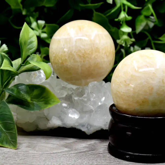 1Pc Sphere Aragonite Crystal Ball | Healing Sphere | Healing Crystal Bal | Decorative Element | Home Decor.