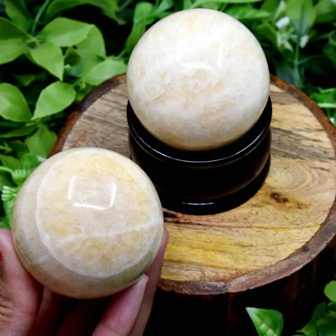 1Pc Sphere Aragonite Crystal Ball | Healing Sphere | Healing Crystal Bal | Decorative Element | Home Decor.