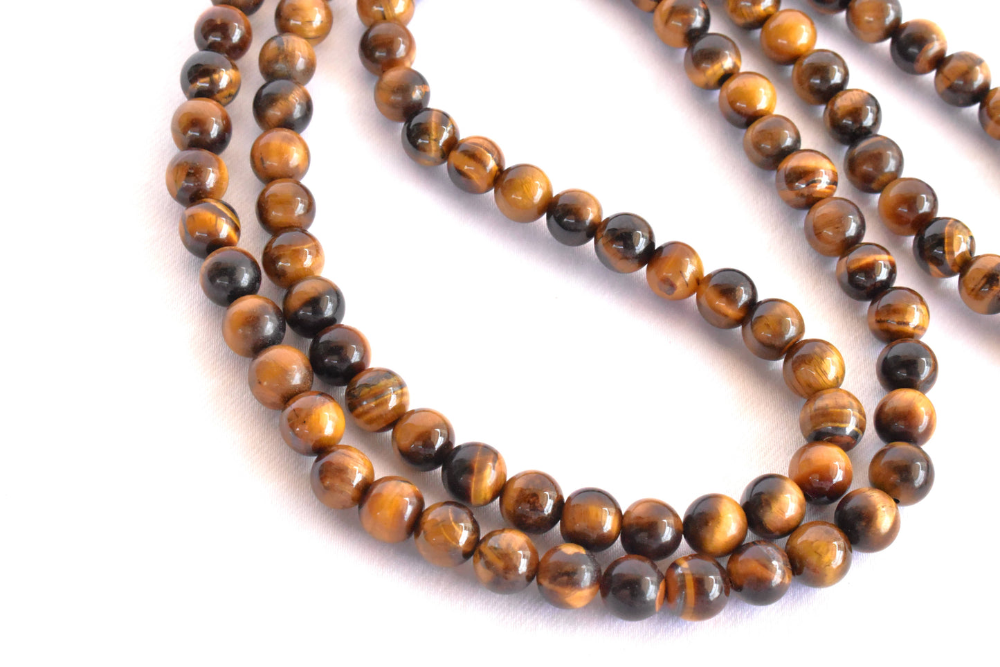 Tiger Eye Mala with 108 Prayer Beads, Buddhist Mala use for Meditation & Jap