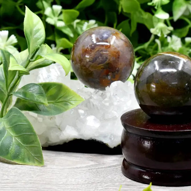 1Pc Sphere Fancy Jasper Crystal Ball Healing Sphere | Divine Crystal Ball | Reiki Healing | Crystal Gift.