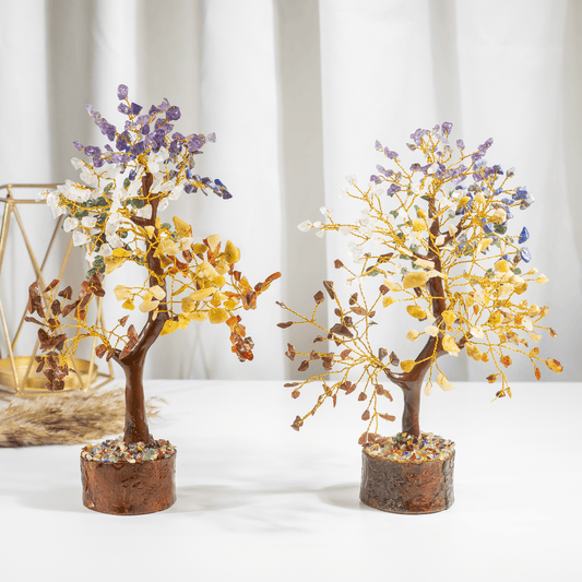 7 Chakra Crystal Tree With 300 Natural Crystal Chips