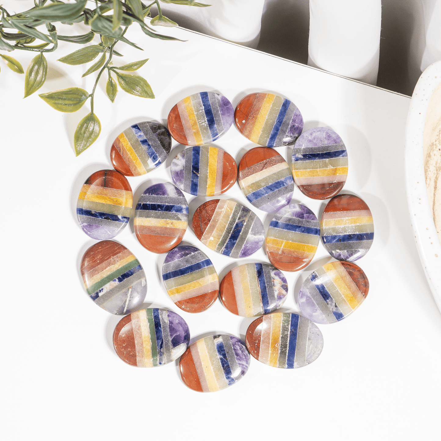 Chakra Bonded Worry Stones