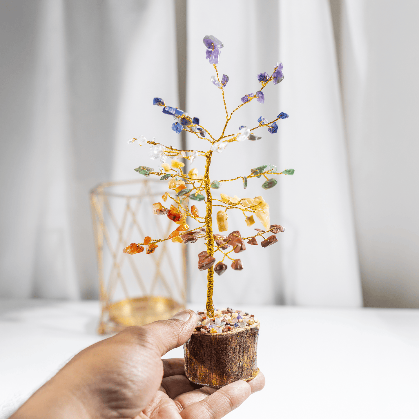7 Chakra Crystal Tree
