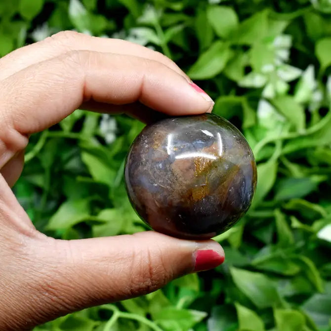 1Pc Sphere Fancy Jasper Crystal Ball Healing Sphere | Divine Crystal Ball | Reiki Healing | Crystal Gift.