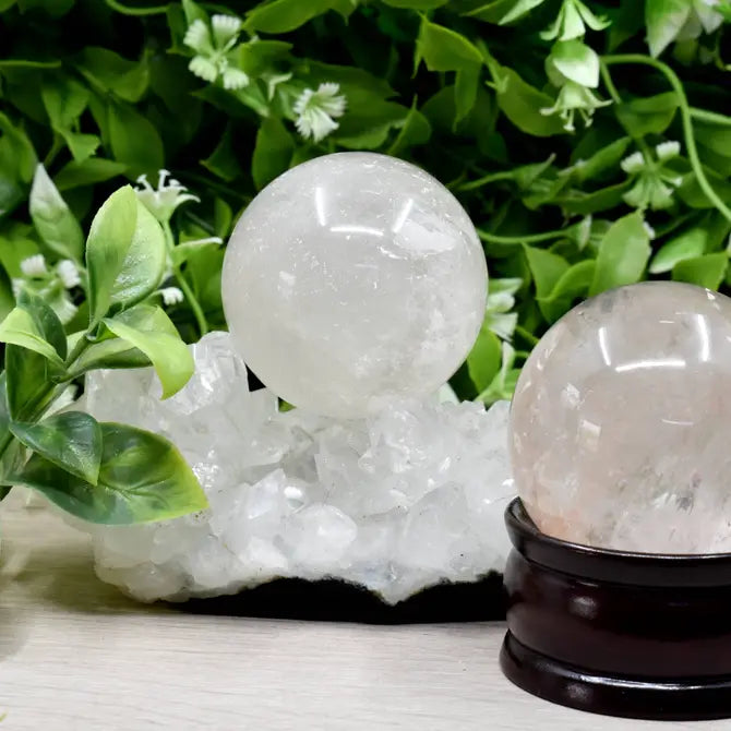 1Pc Sphere Crystal Quartz Crystal Ball Healing Sphere, Reiki healing, Divination ball