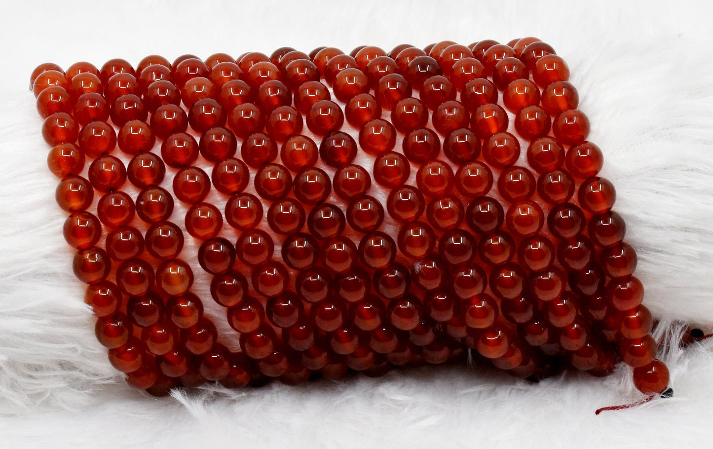 Red Onyx Gemstone Beads