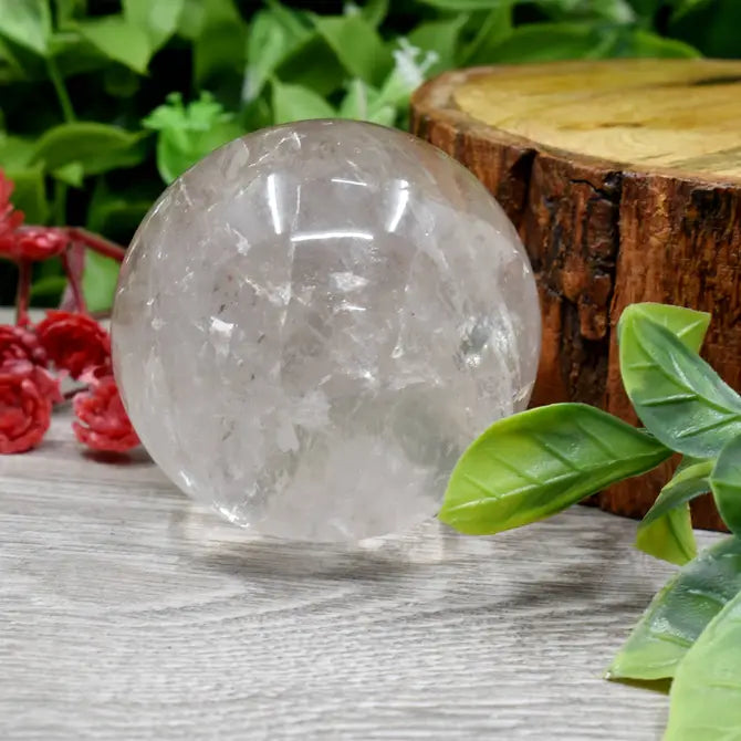 1Pc Sphere Crystal Quartz Crystal Ball Healing Sphere, Reiki healing, Divination ball
