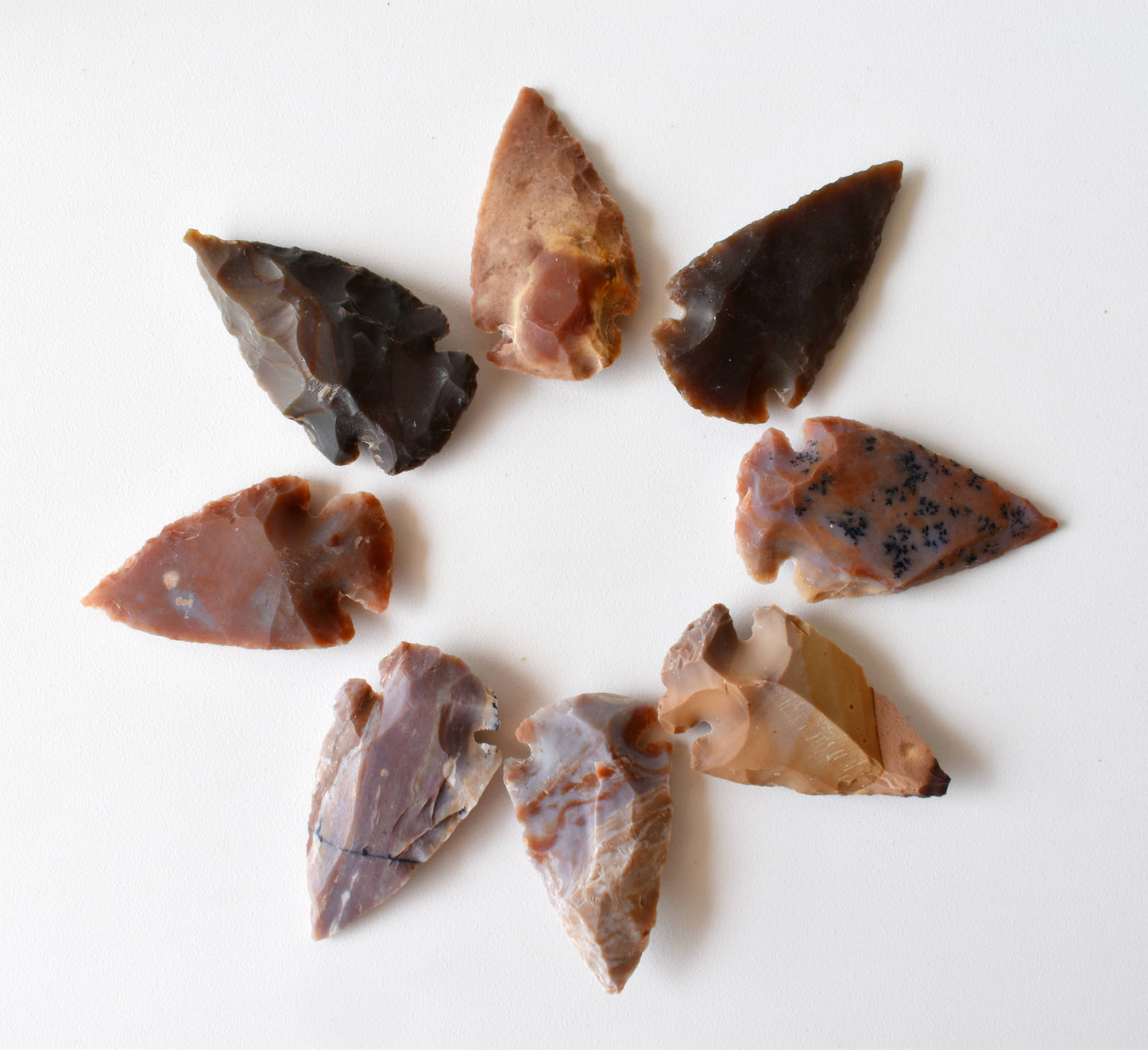 1.5'' Fancy Jasper  Arrowhead Point
