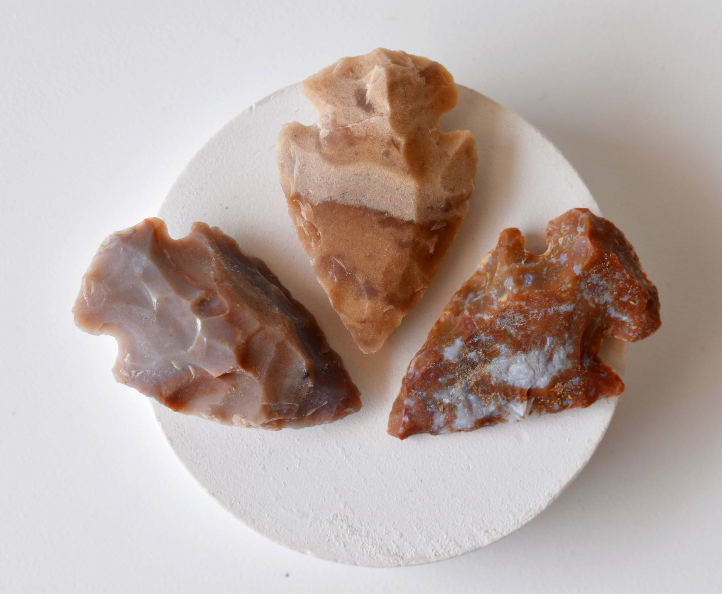 1'' Fancy Jasper  Arrowhead Point