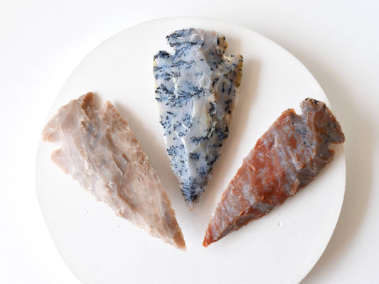 3'' Fancy Jasper  Arrowhead Point