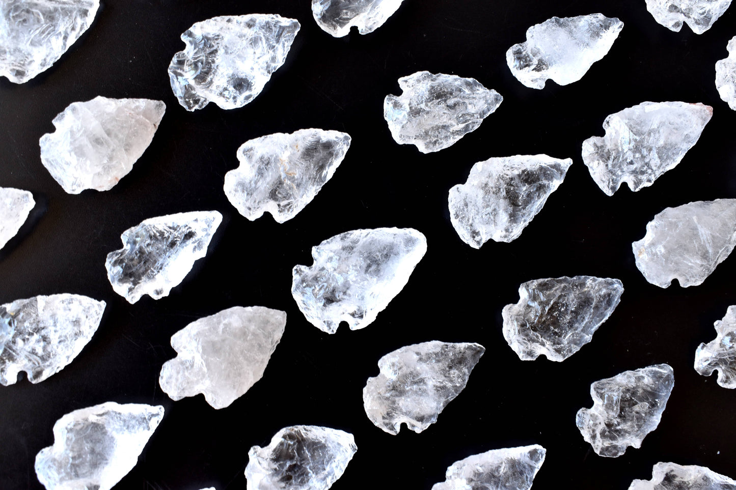 1'' Crystal Quartz Arrowhead Point