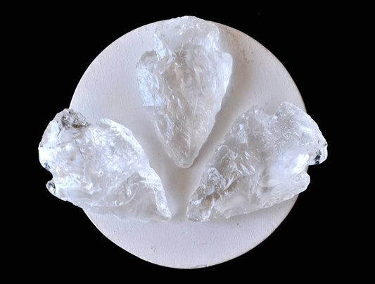 1'' Crystal Quartz Arrowhead Point