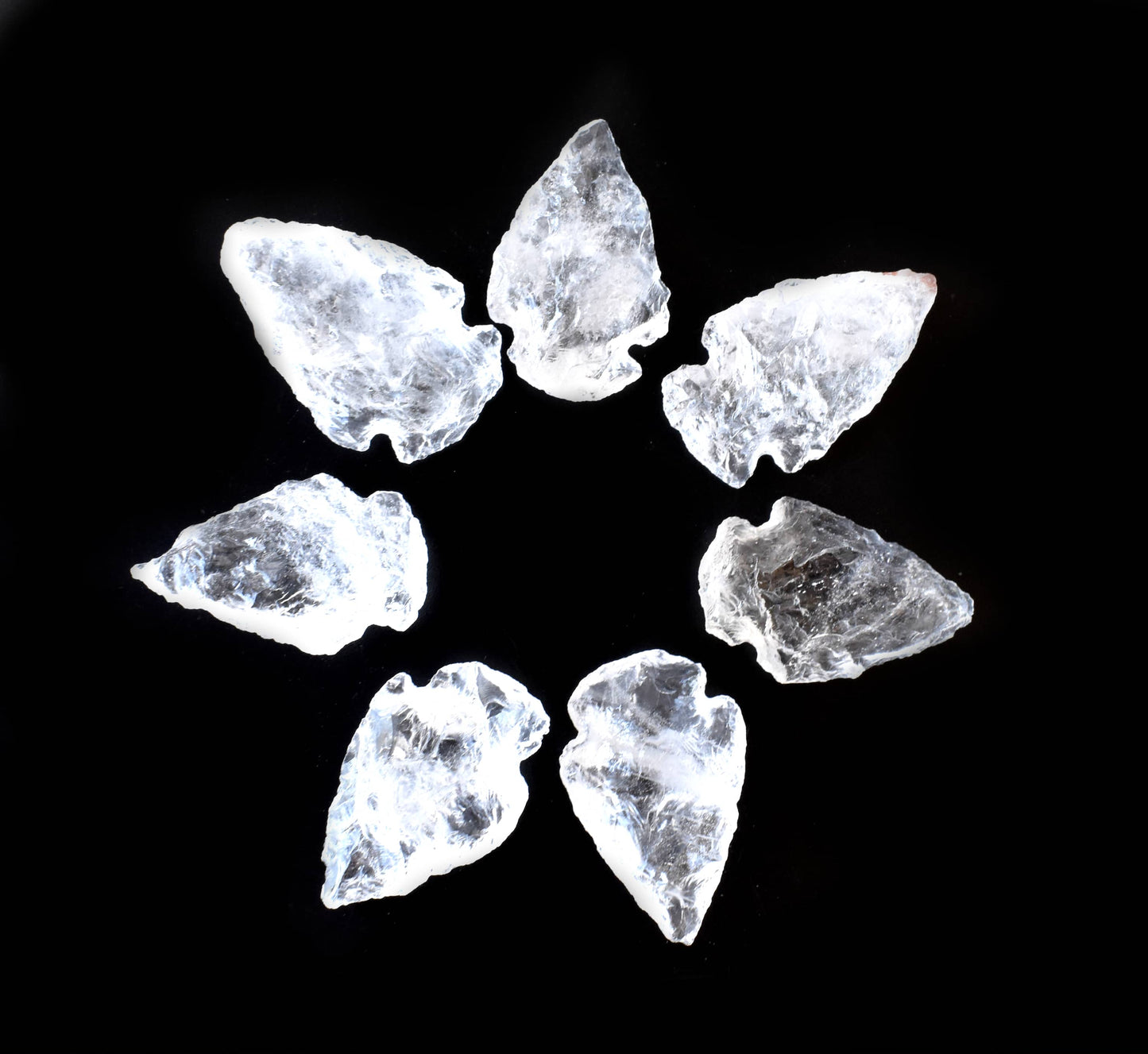 1'' Crystal Quartz Arrowhead Point