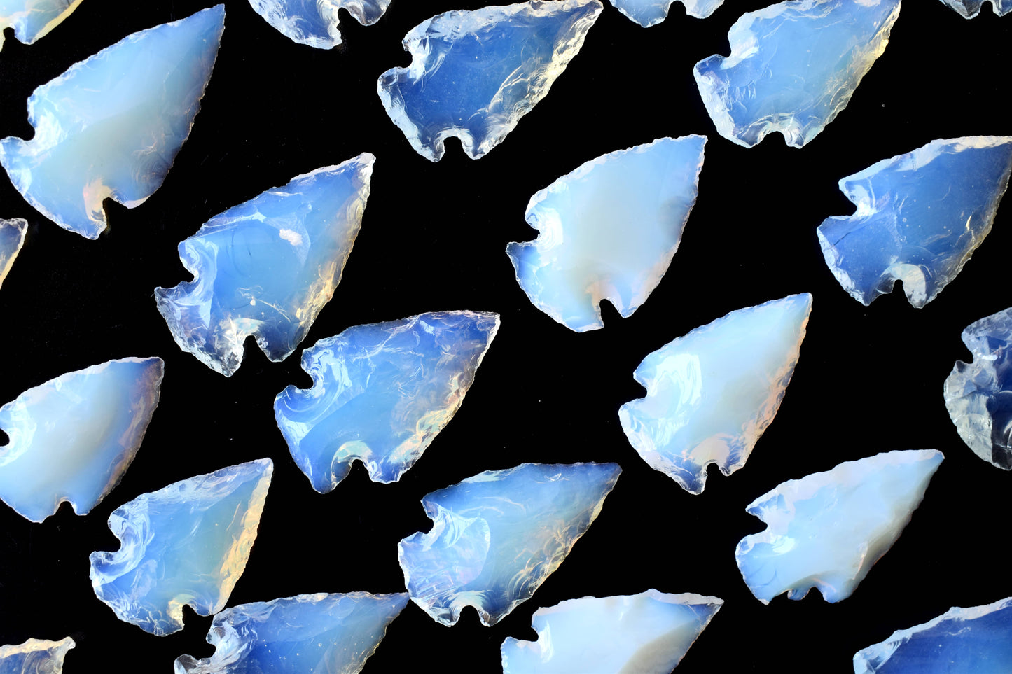 1.25'' Opal Glass Arrowhead Point