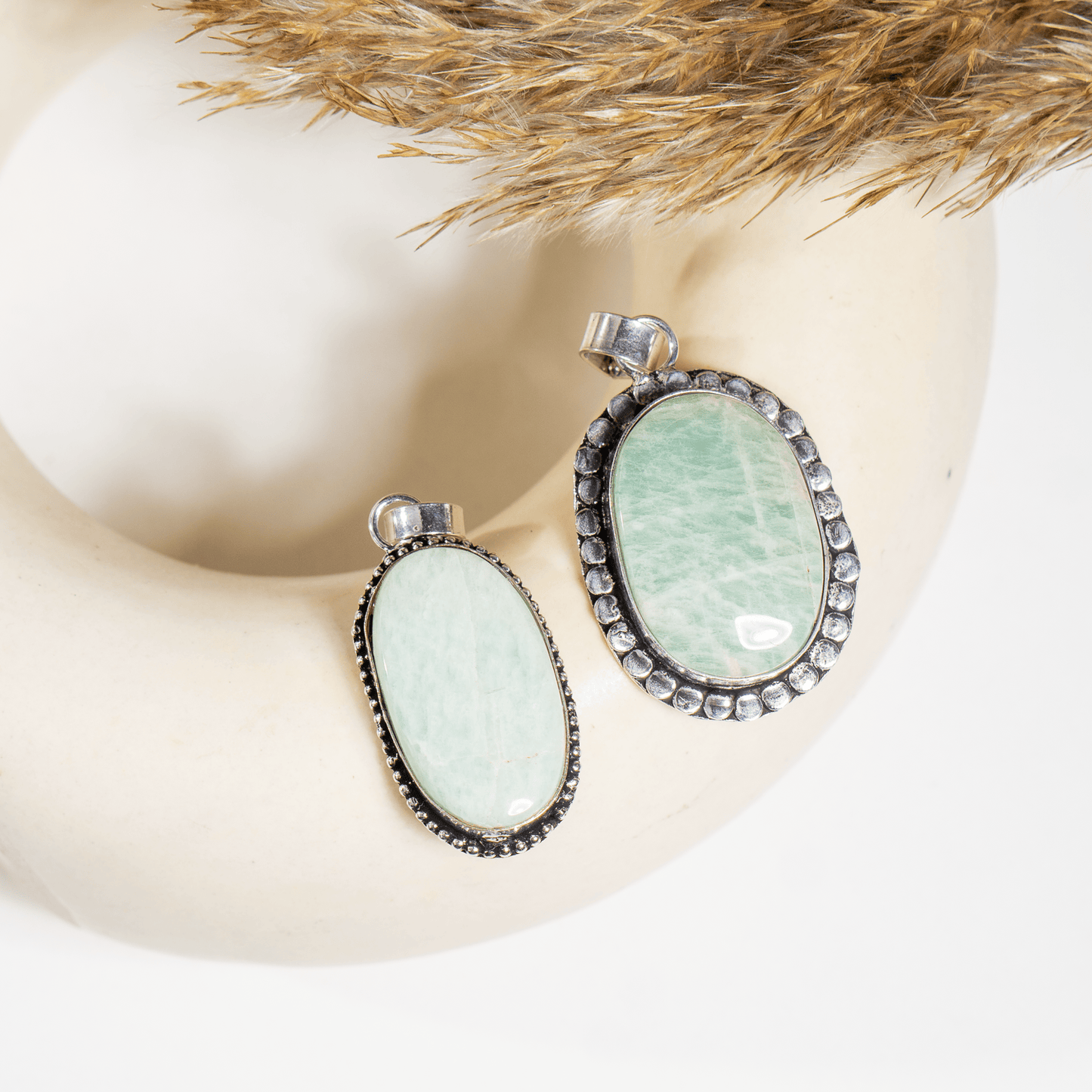 Amazonite Pendant |Crystal Jewelry | Natural Gemstone Pendant | Crystal Charm Jewelry | Boho Pendant