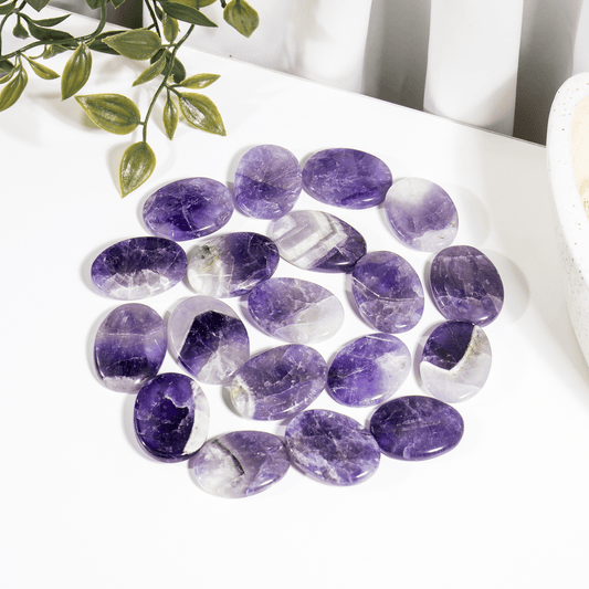 Amethyst Worry Stones