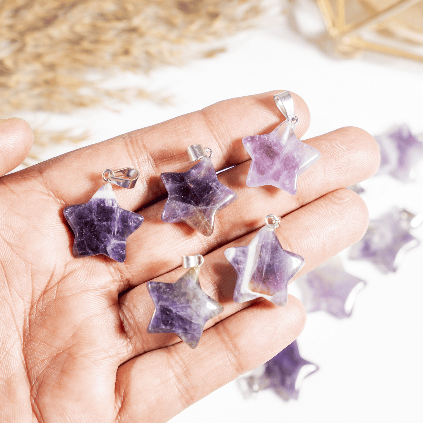 Amethyst Crystal Pendant Jewelry | Natural Gemstone Pendant | Crystal Jewelry | Gemstone Necklace