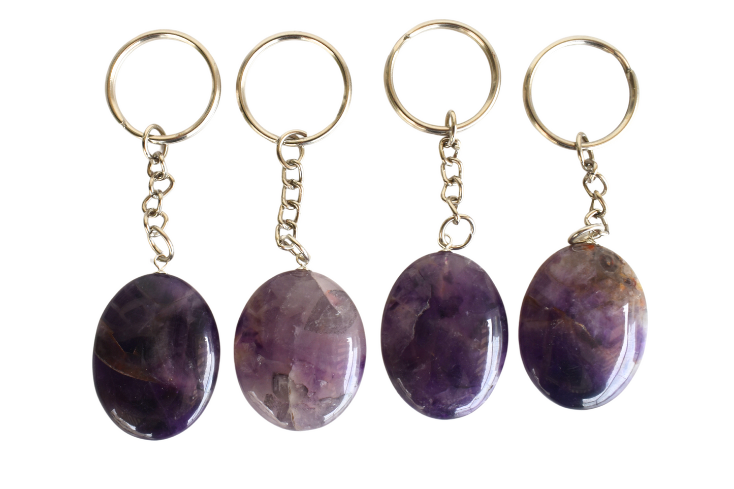 Amethyst Key Chain