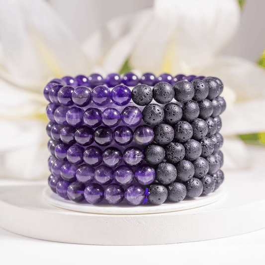 Amethyst Diffuser Bracelet