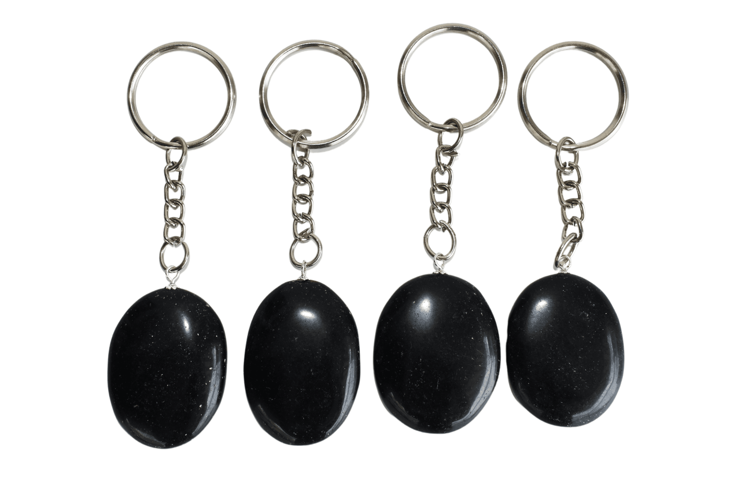 Black Tourmaline Key Chain