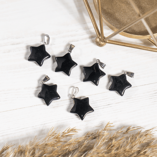 Black Tourmaline Crystal Pendant Jewelry | Natural Gemstone Pendant | Crystal Jewelry | Gemstone Necklace