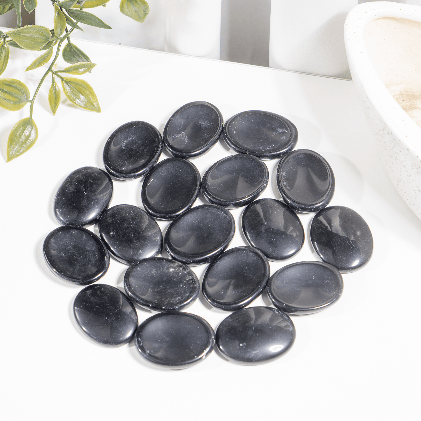 Black Obsidian Worry Stone.