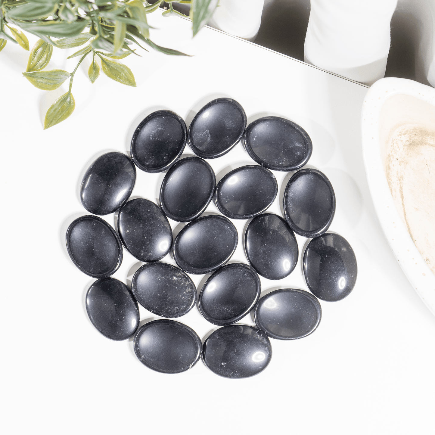Black Obsidian Worry Stone.