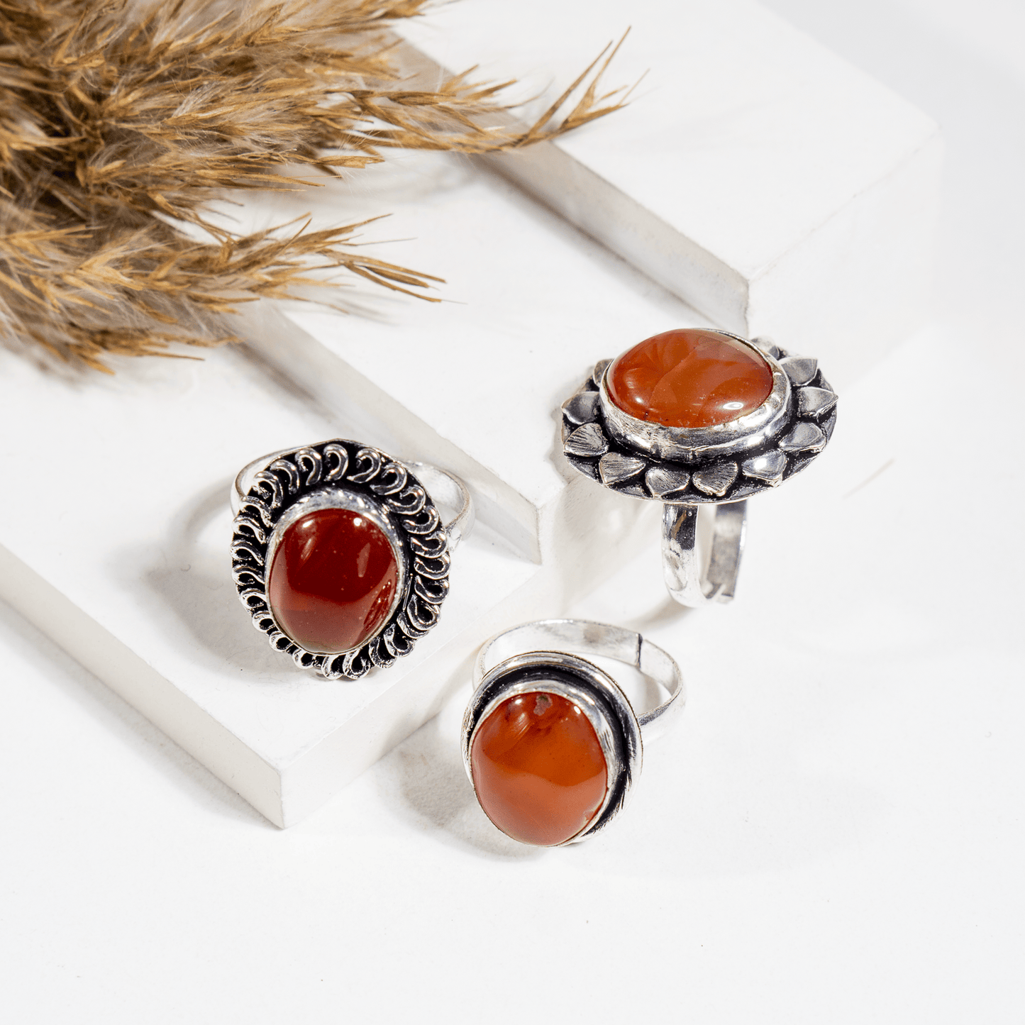 Carnelian Ring | Adjustable Ring | Gemstone Ring  | Boho Ring | Gemstone Ring